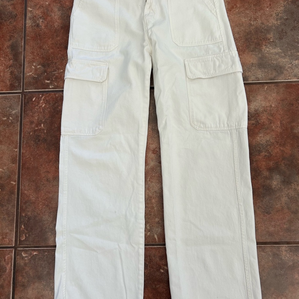 Zara Wide Leg Cargo Pants